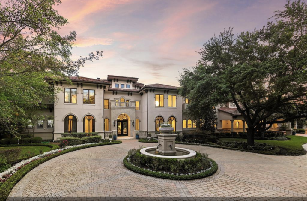 This home at 11002 Greenbay was the third most expensive home sold in Houston in June.